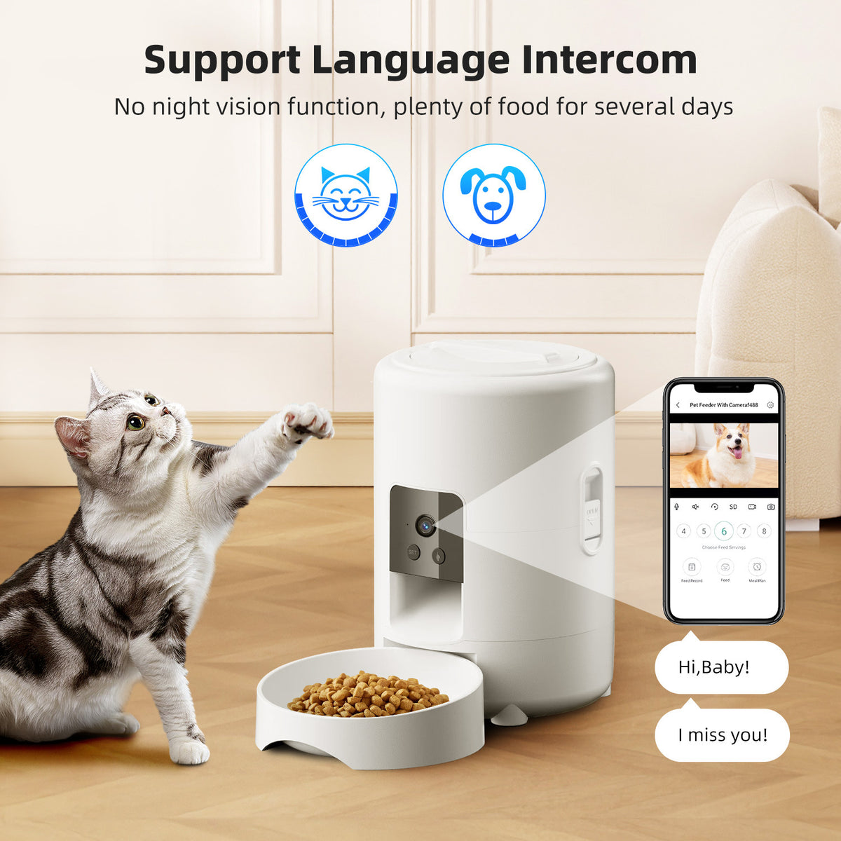 Smart Pet Feeder WiFi