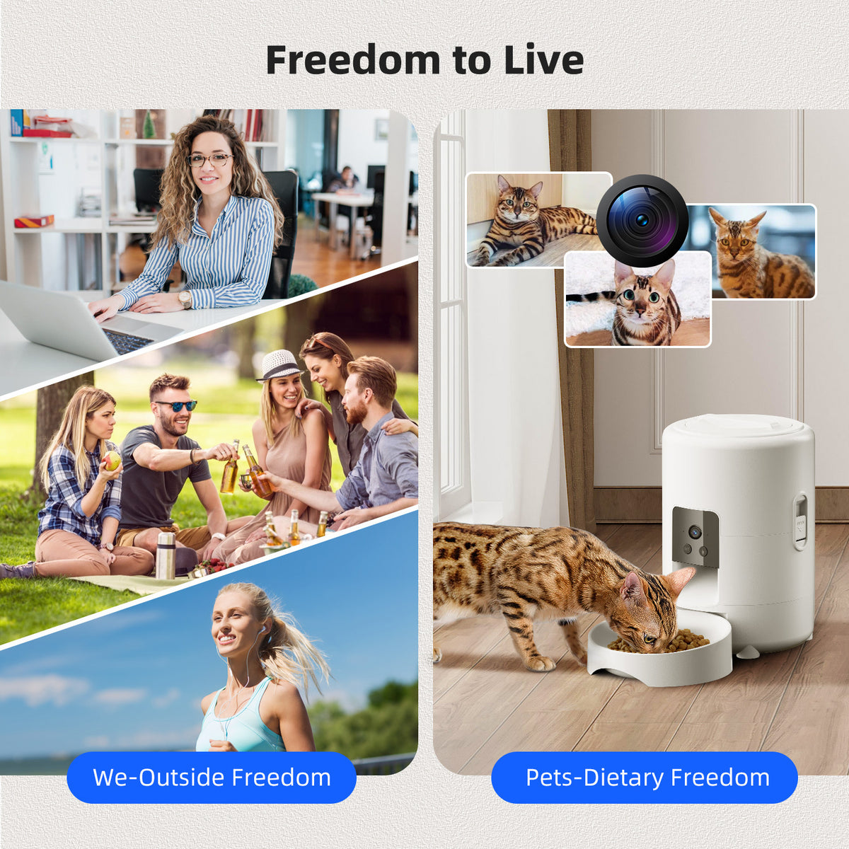 Smart Pet Feeder WiFi
