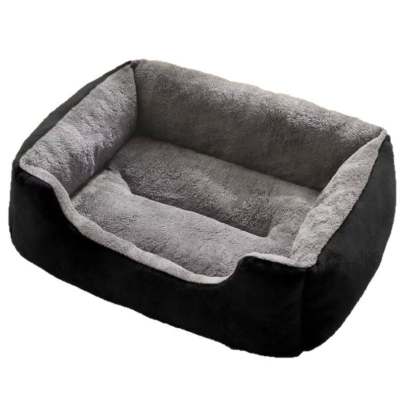 Minimalist Plush Pet Bed