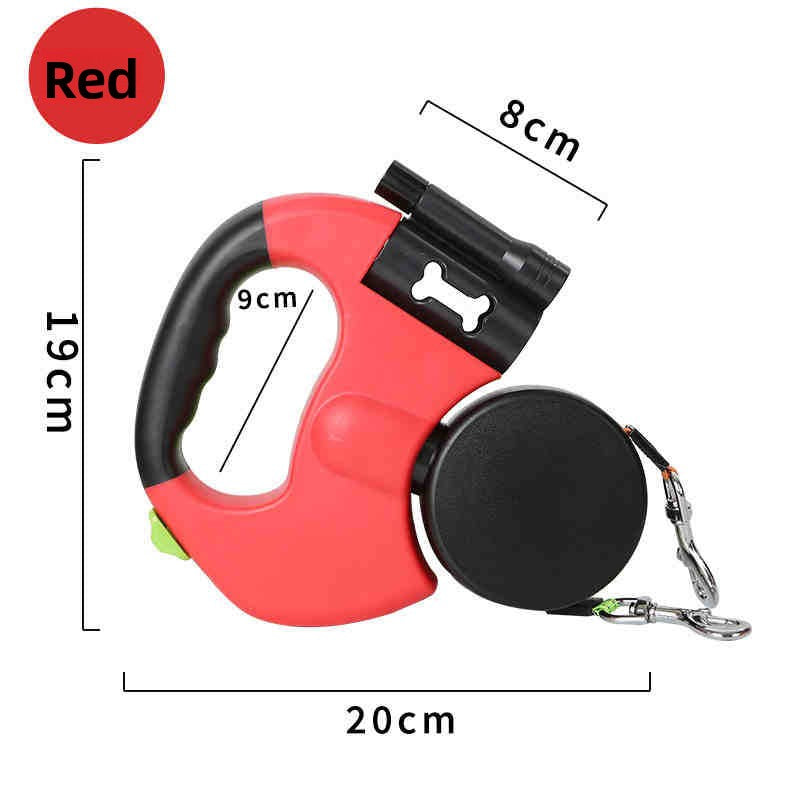 Retractable Dual Dog Leash