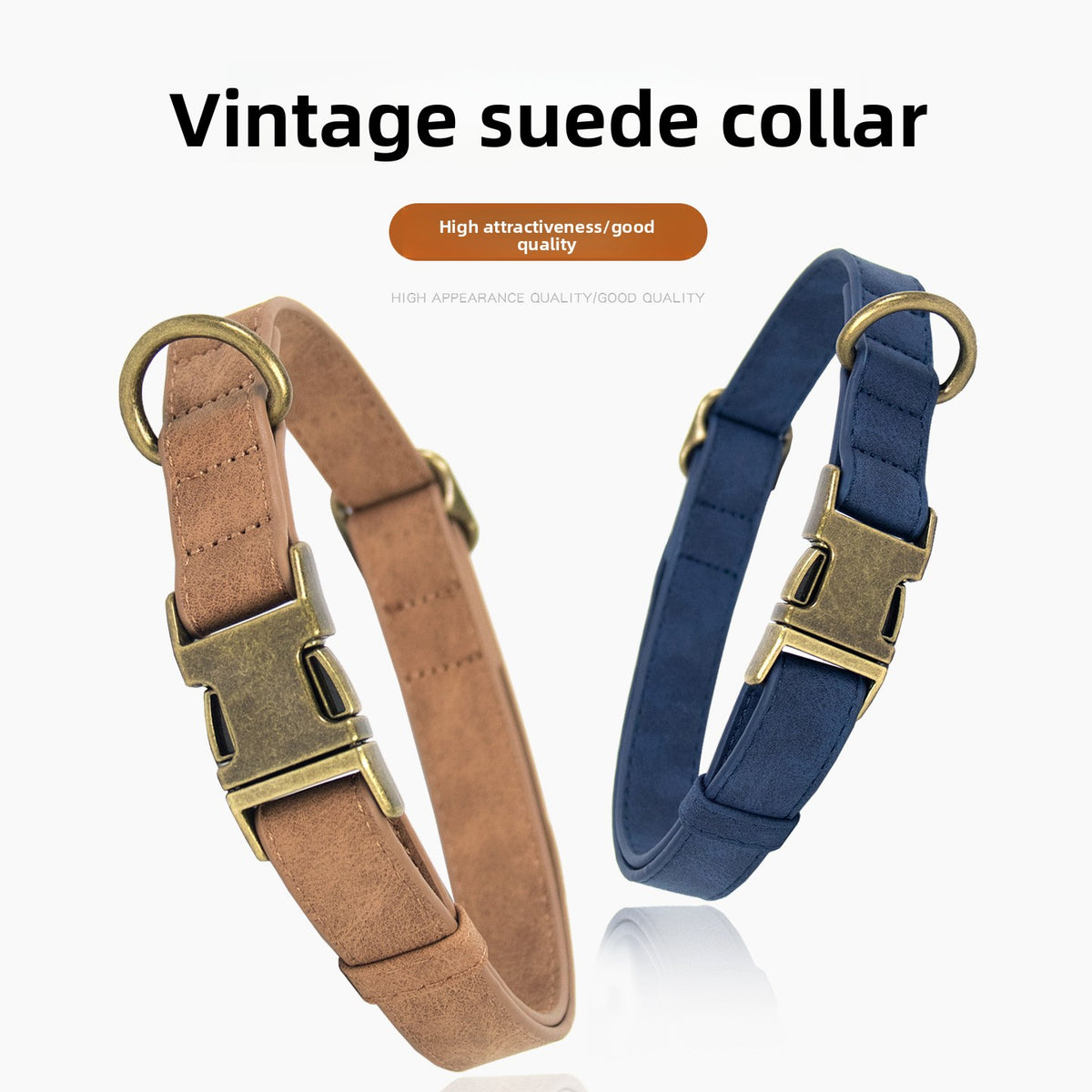 Set Collar y Correa Retro para Perros