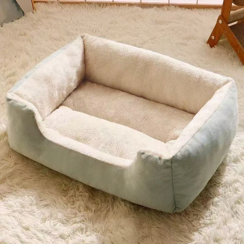 Minimalist Plush Pet Bed