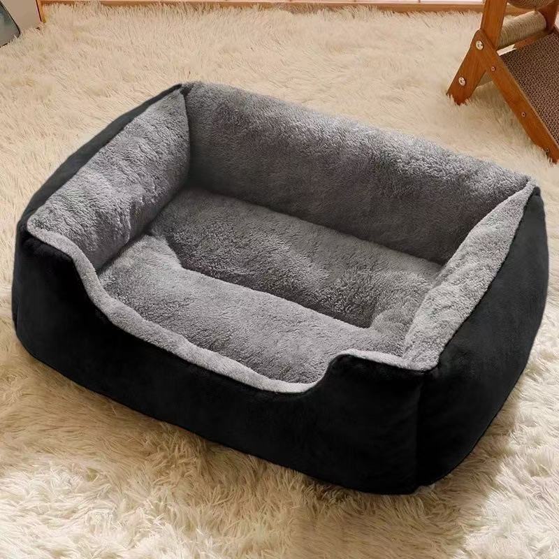 Minimalist Plush Pet Bed