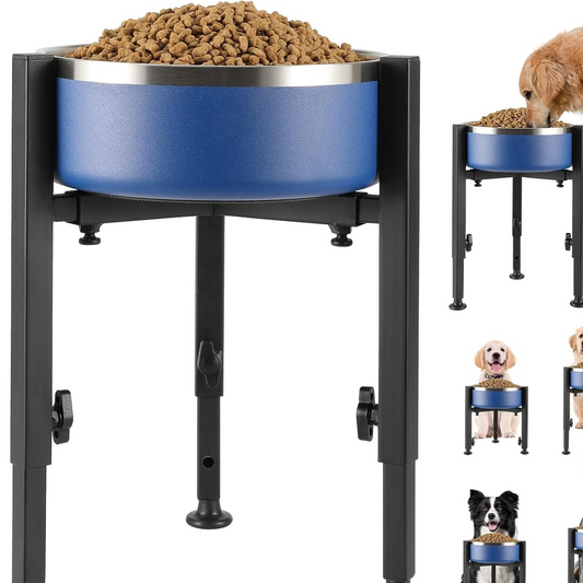 Soporte Elevado Ajustable para Comederos