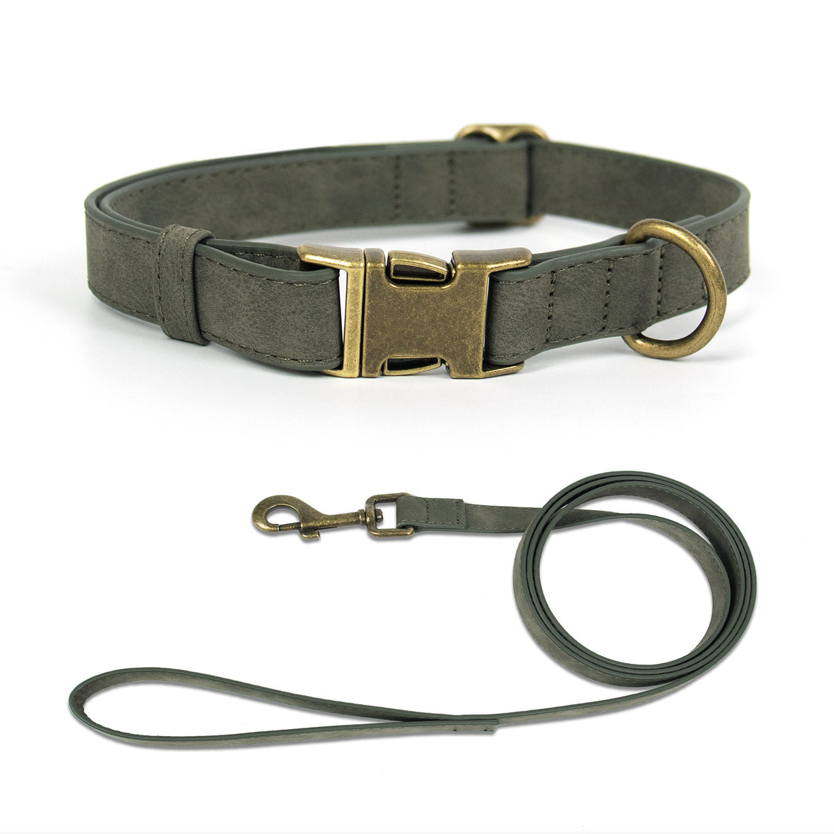 Set Collar y Correa Retro para Perros