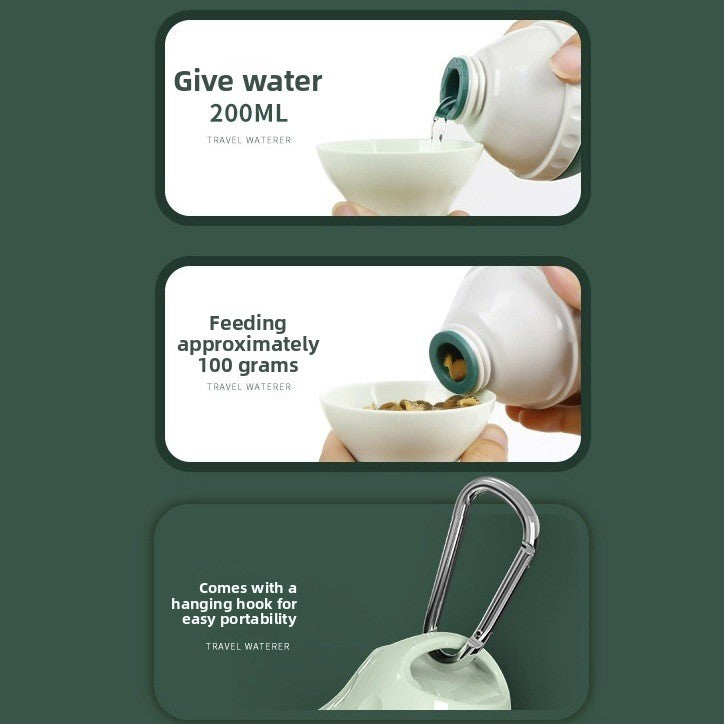 Botella de Agua Portátil para Perros y Gatos