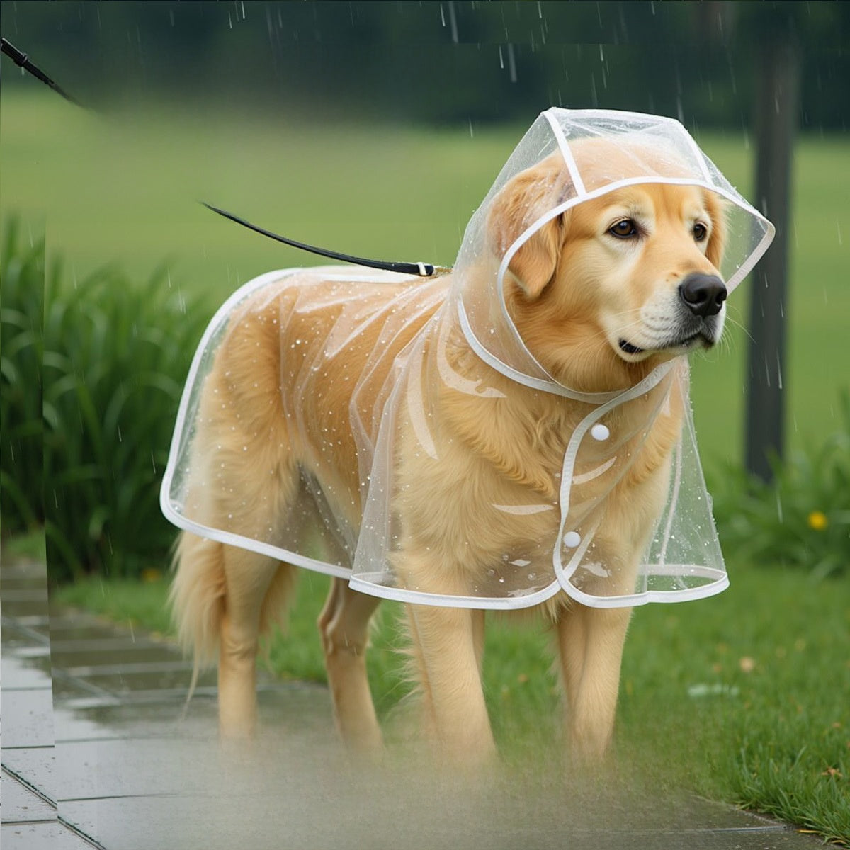 Impermeable Transparente para Perros