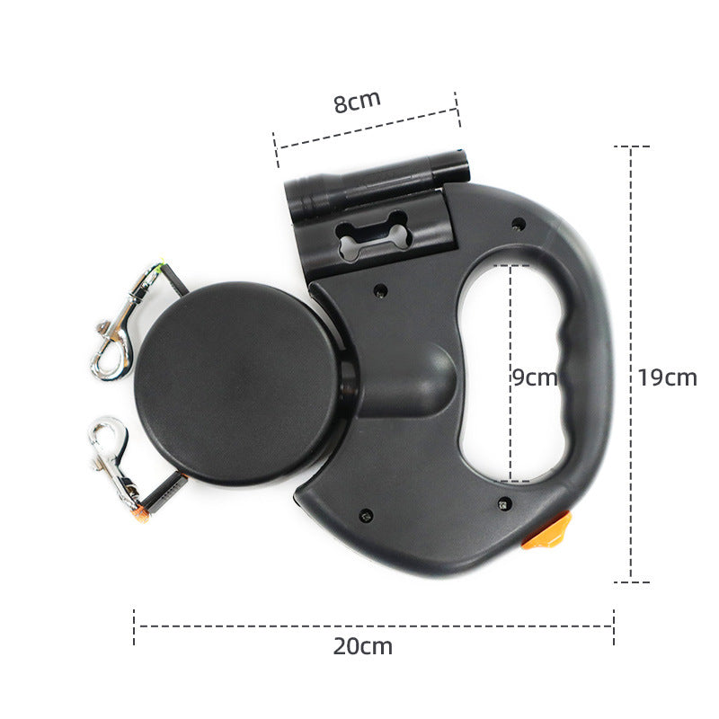 Retractable Dual Dog Leash
